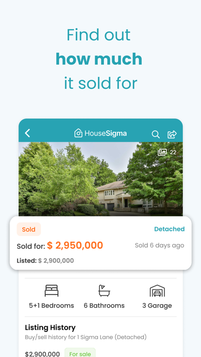 HouseSigma Canada Real Estate Screenshot