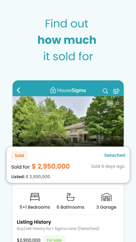HouseSigma: Canada Real Estate screenshot 3 of 7