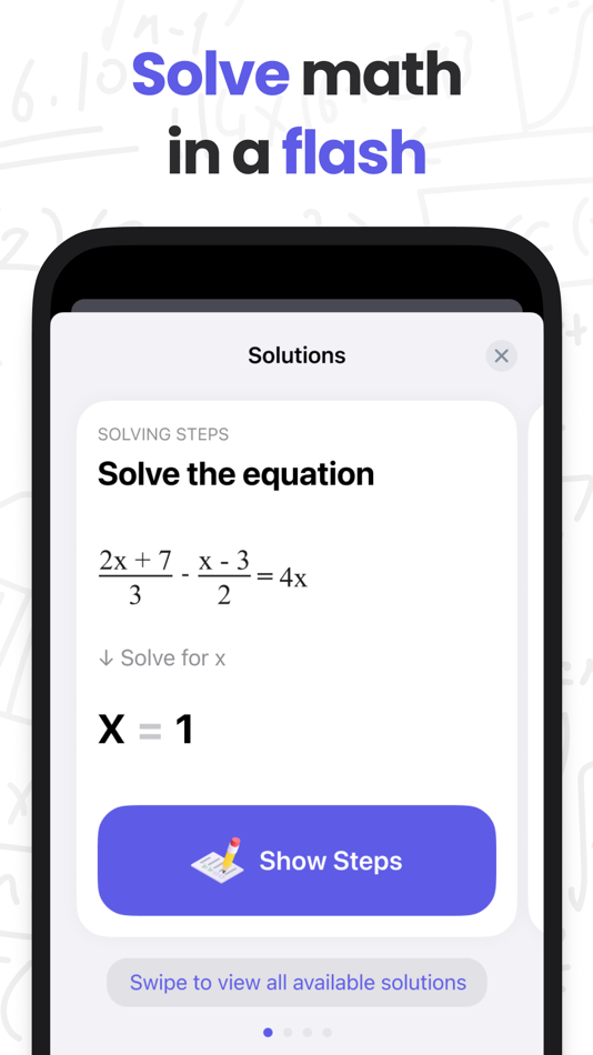 #8. MathMaster: Math Solver & Help (iOS) 由: Appslux Media Limited