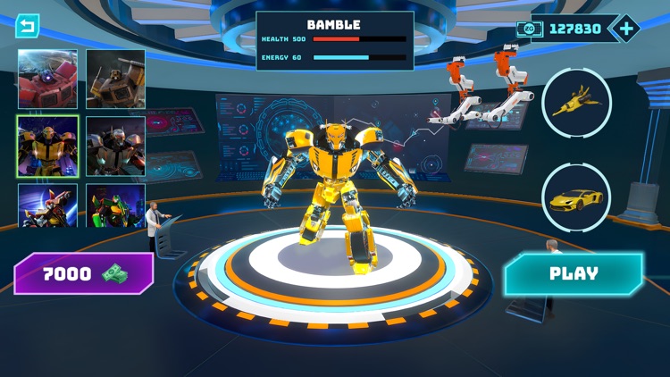 Robot Car Transform Battle screenshot-4