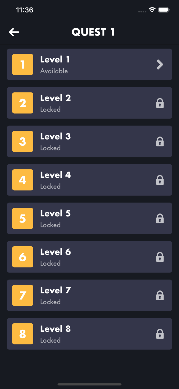 Quest Word Puzzle Search Game