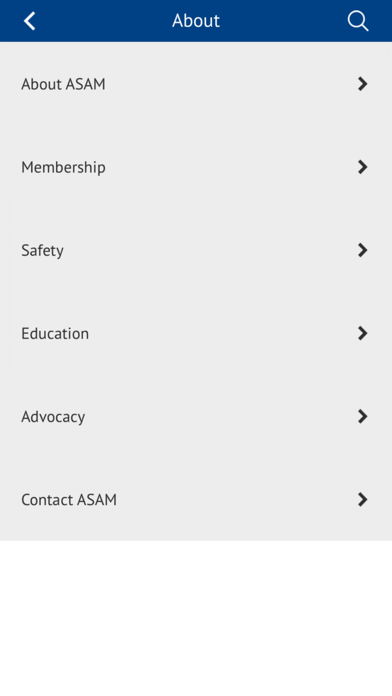 ASAMichigan Screenshot