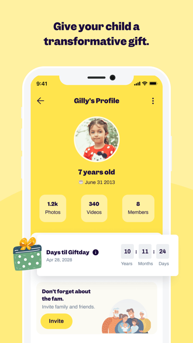 Footprint - Family App Screenshot