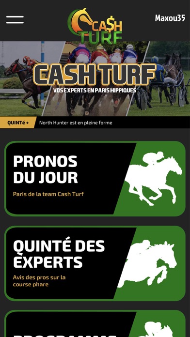 Cash Turf : Pronos hippiques Screenshot