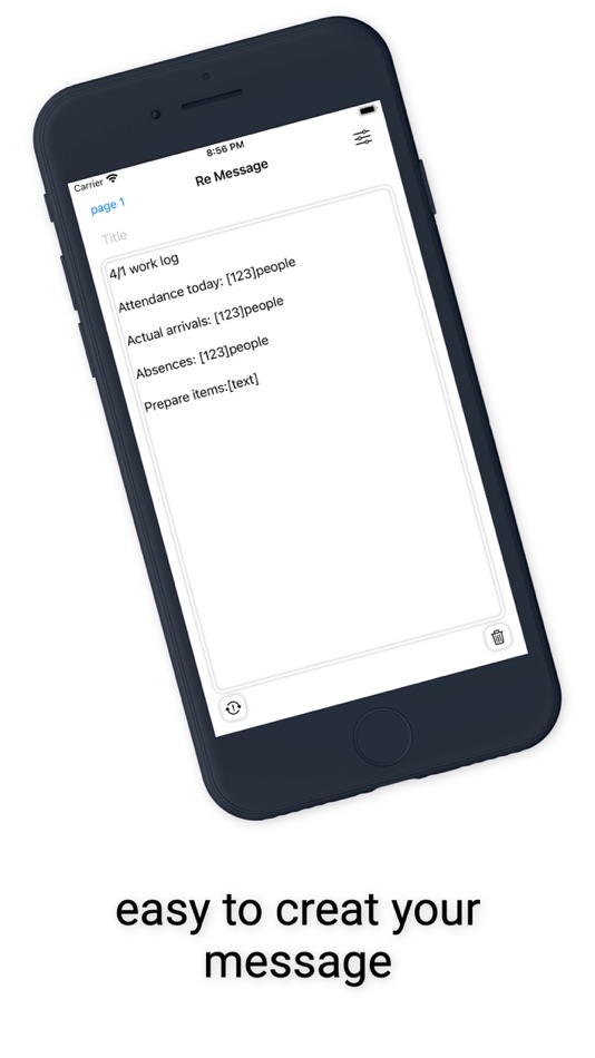 #2. ReturnMessage (iOS) 由: Hsu Chia-cheng