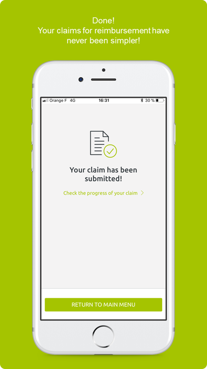 APRIL International Easy Claim