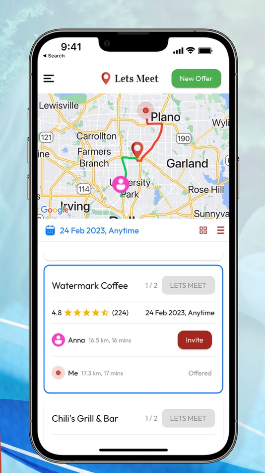 #2. Lets Meet: Find Place to Meet (iOS) 由: Mustafa Kasti