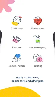 care.com caregiver: find jobs iphone screenshot 2