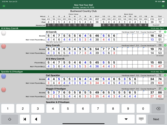 ‎The Scoring Machine Screenshot