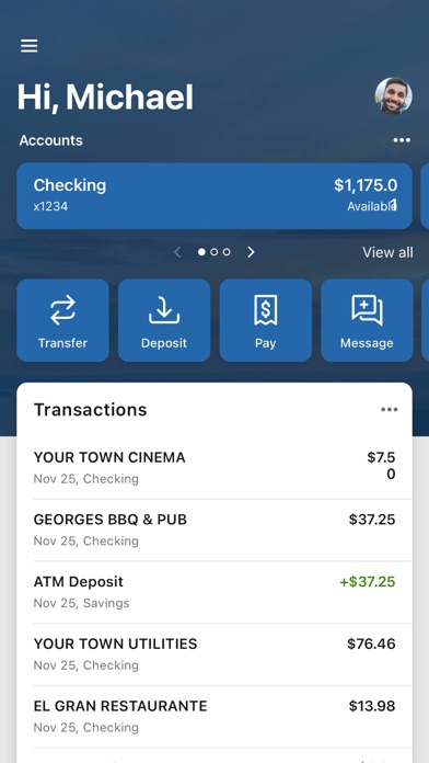 First Southern State Bank Screenshot
