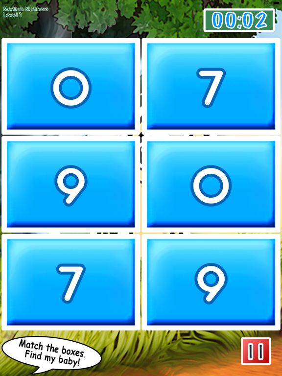 Monster Baby MatchUp iPad screenshot 3 - Education app