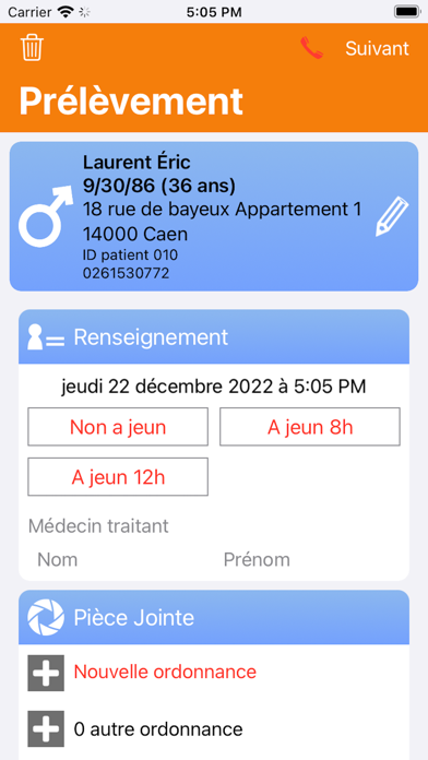 Eurofins IDE-PAD Screenshot