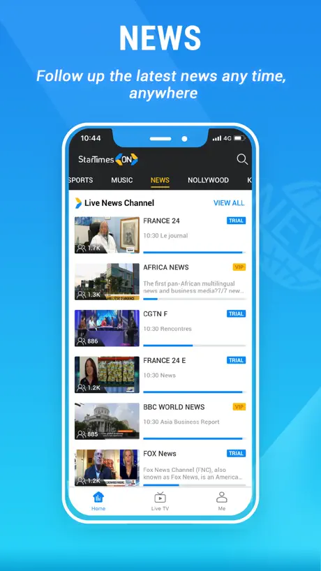 StarTimes ON