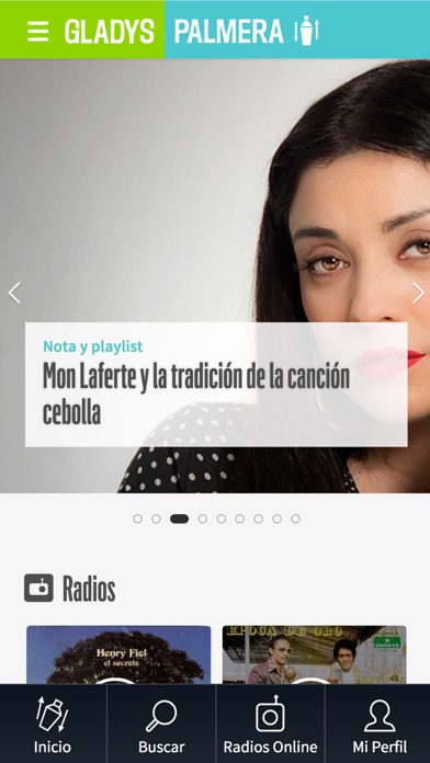 Radio Online Gladys Palmera Screenshot