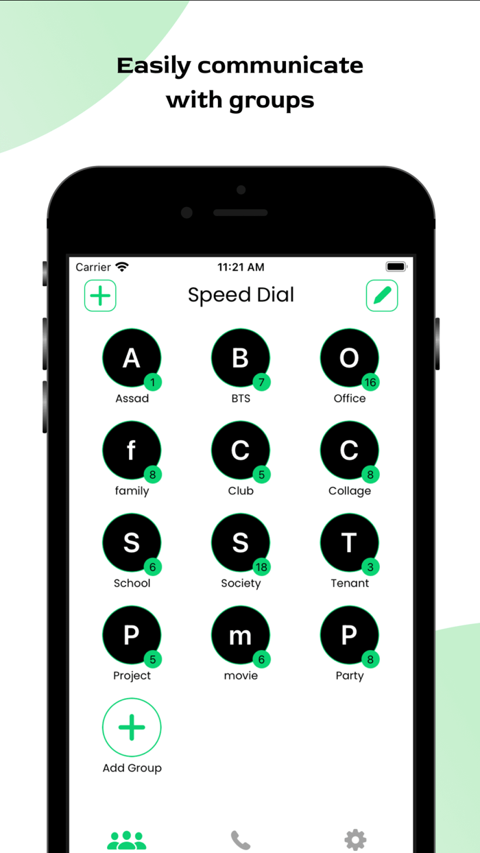 Speed Dial - Contact Shortcut