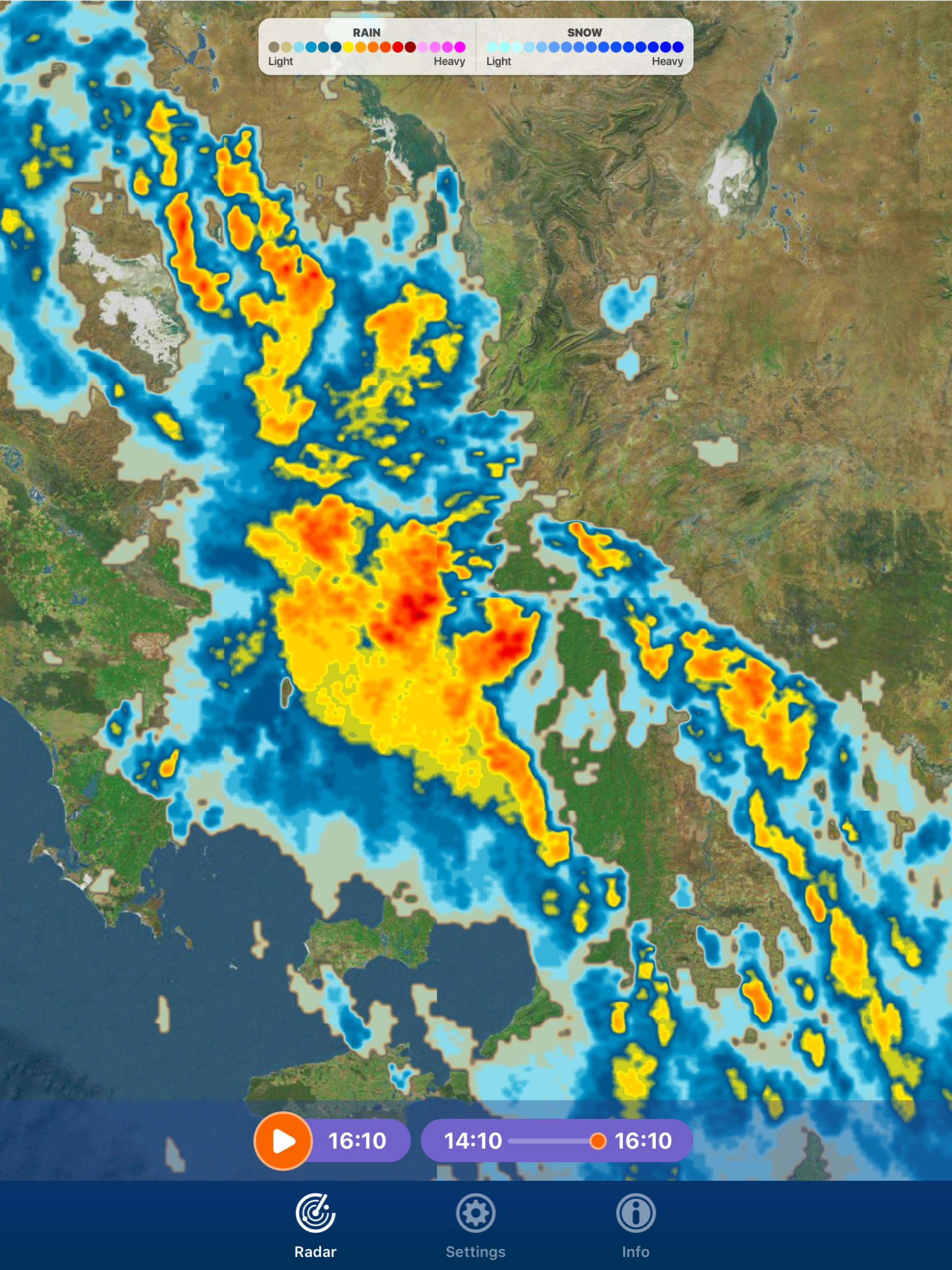 POCKET RADAR weather forecast screenshot 7