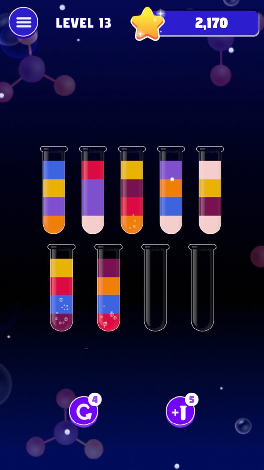 #5. Water Sort: Color Master (iOS) 由: Phong Dinh