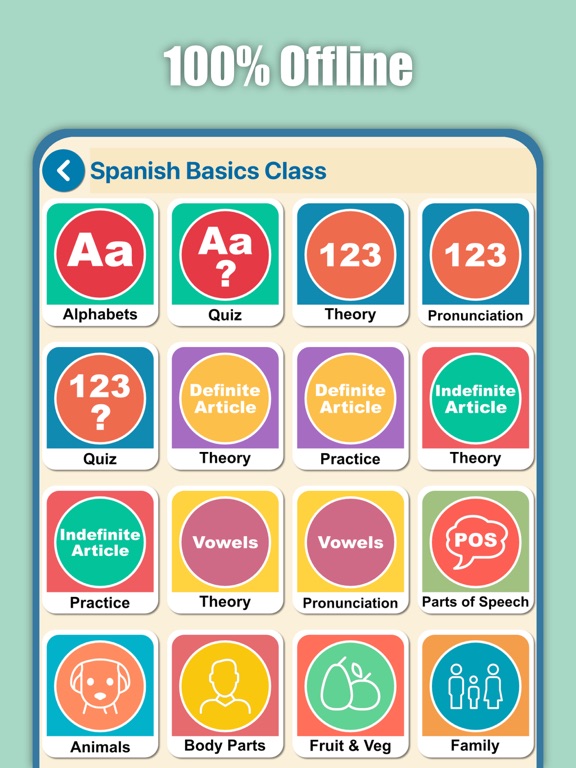 Screenshot #5 pour Learn Spanish for Beginners