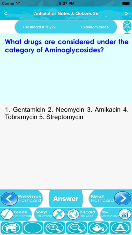 Antibiotics Exam Review App screenshot-3