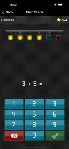 Game screenshot Full Throttle Math Game - Kids apk