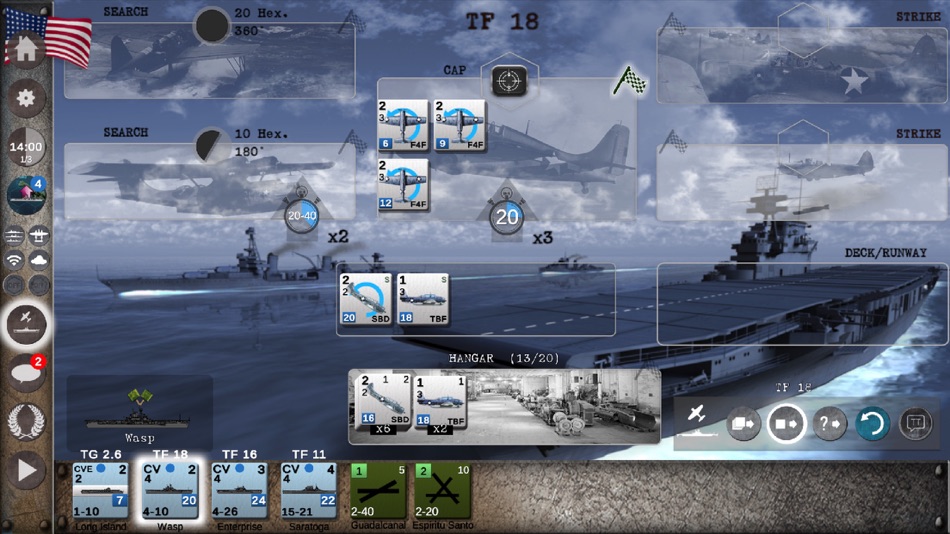 #3. Carrier Battles (iOS) 由: Cyril Jarnot