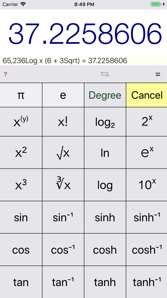 #4. Function Calc (iOS) 由: Hugh Pelham