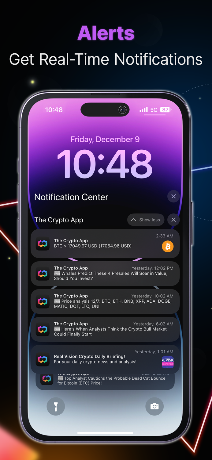 The Crypto App - Coin Tracker