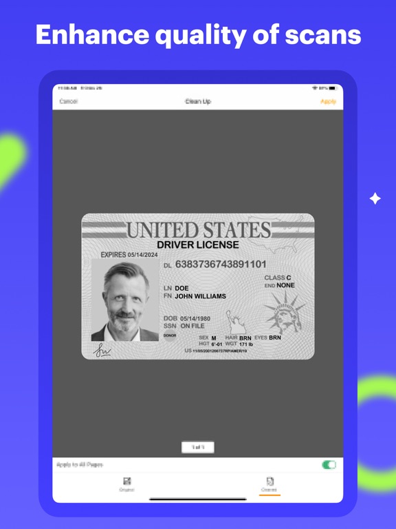 App screenshot