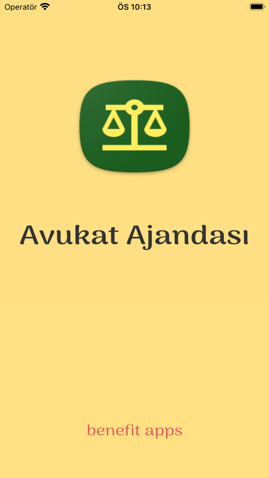 #1. Avukat Ajandası (iOS) Podle: Cihan Uyaroglu