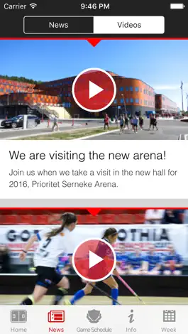 Game screenshot Gothia Innebandy Cup apk