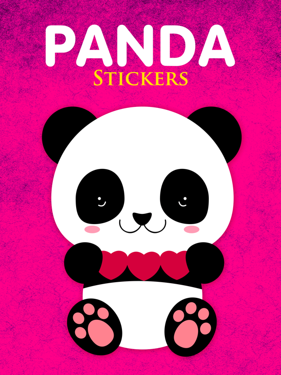 Screenshot #4 pour The Cute Panda Emojis