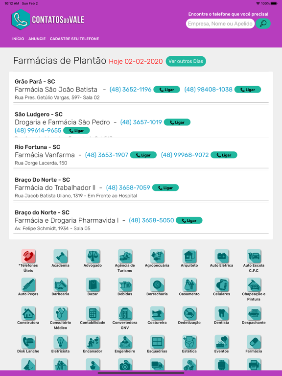 Screenshot #6 pour Contatos do Vale