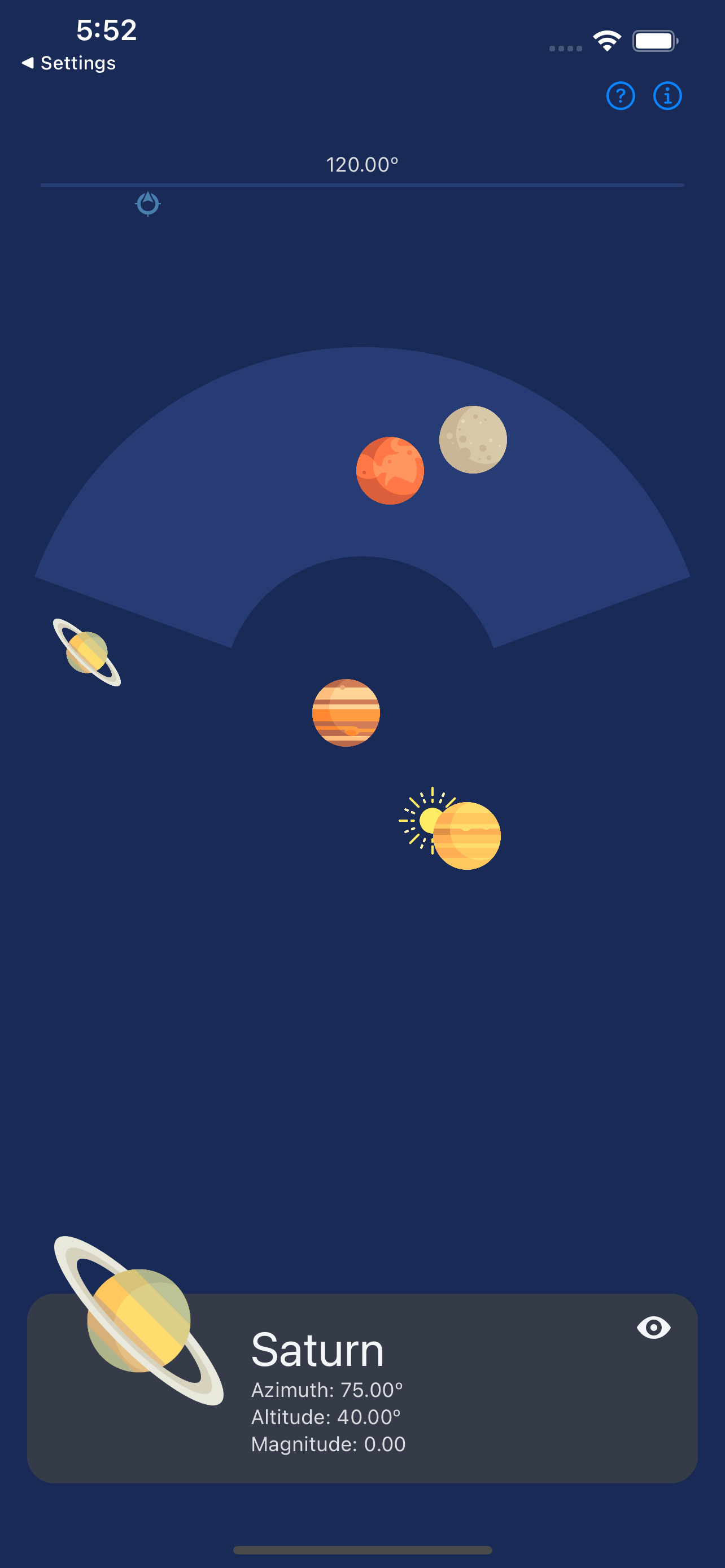Planetary Compass
