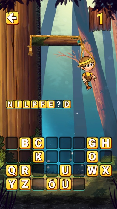 Screenshot #1 pour Galgenmännchen (deutsch)