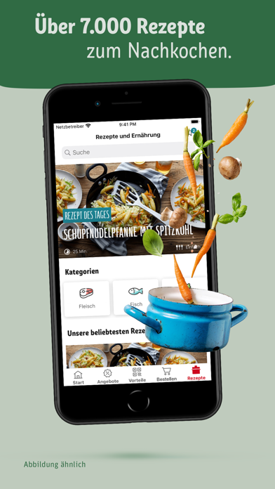 REWE - Online Supermarkt Screenshot