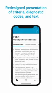 dsm-5-tr® diagnostic criteria iphone screenshot 2