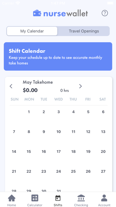NurseWallet Screenshot
