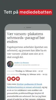 journalisten app iphone screenshot 3