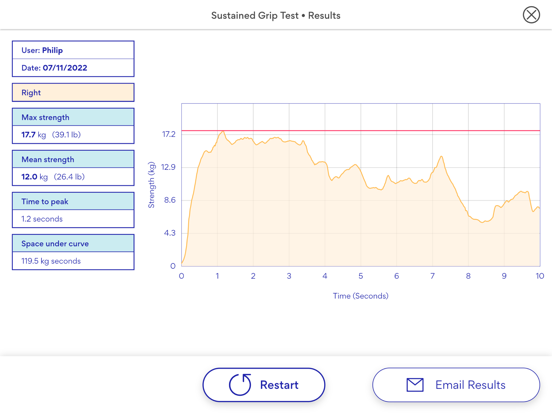 GripAble iPad screenshot 8 - Medical app