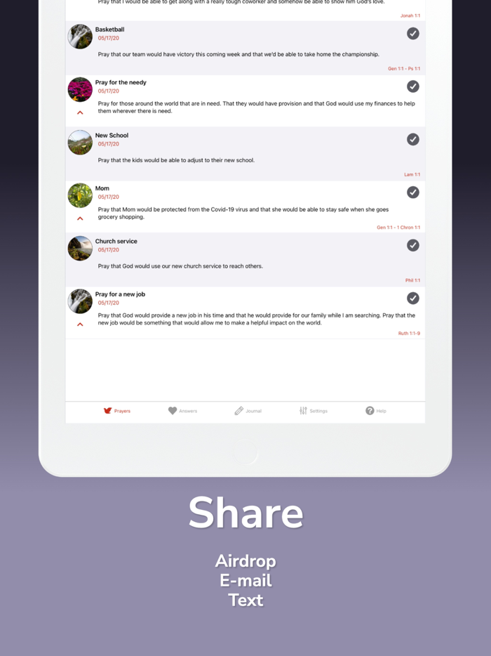 Prayer. A Daily Prayer Journal