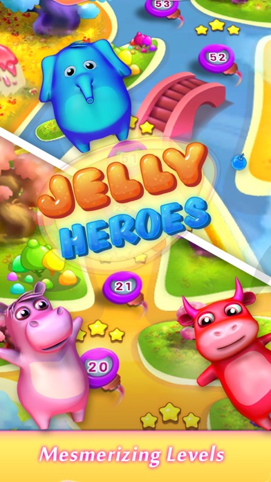 Jelly Heroes. Screenshot