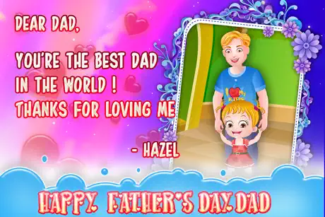 Baby Hazel Fathers Day