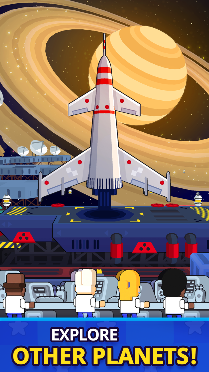 Rocket Star: Idle Tycoon Game (Currency/SRDebug) screenshot 8 - iOS game interface