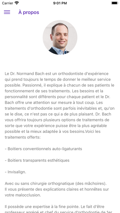 Orthodontiste Screenshot