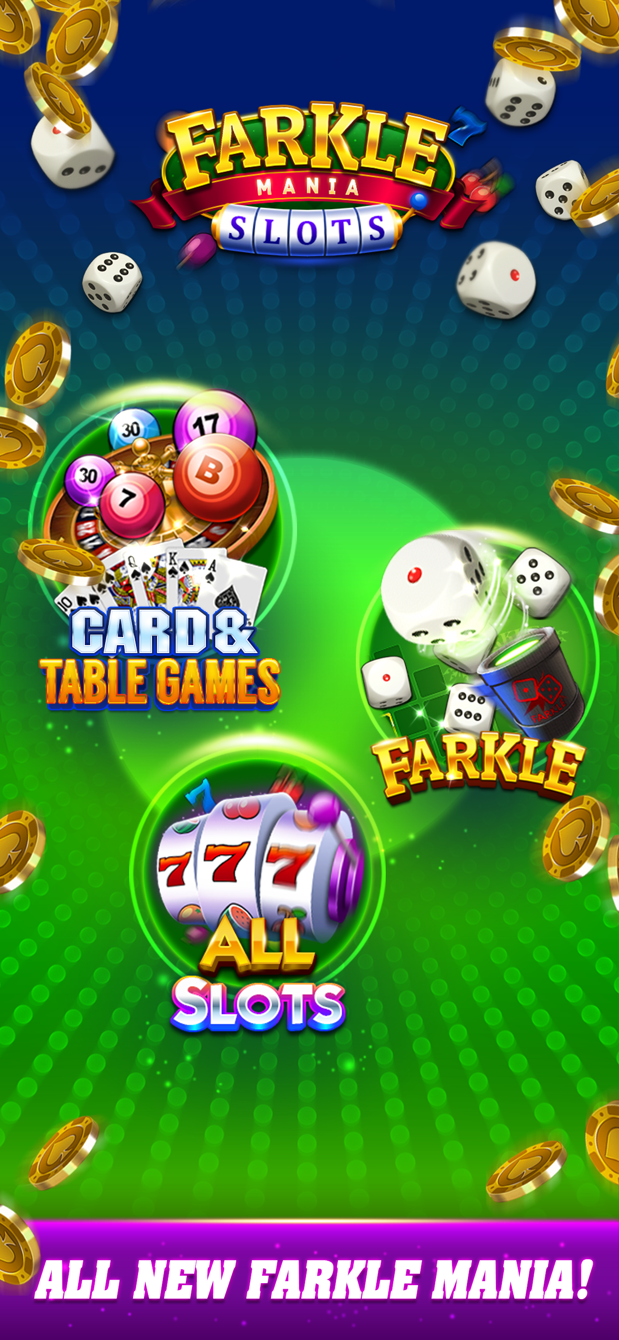 Farkle mania - Slots game