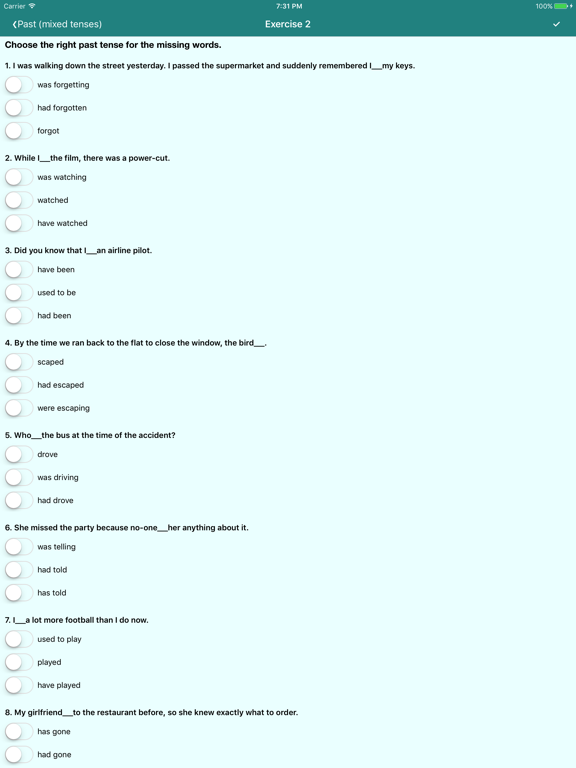 Screenshot #5 pour English Exercises Compilation