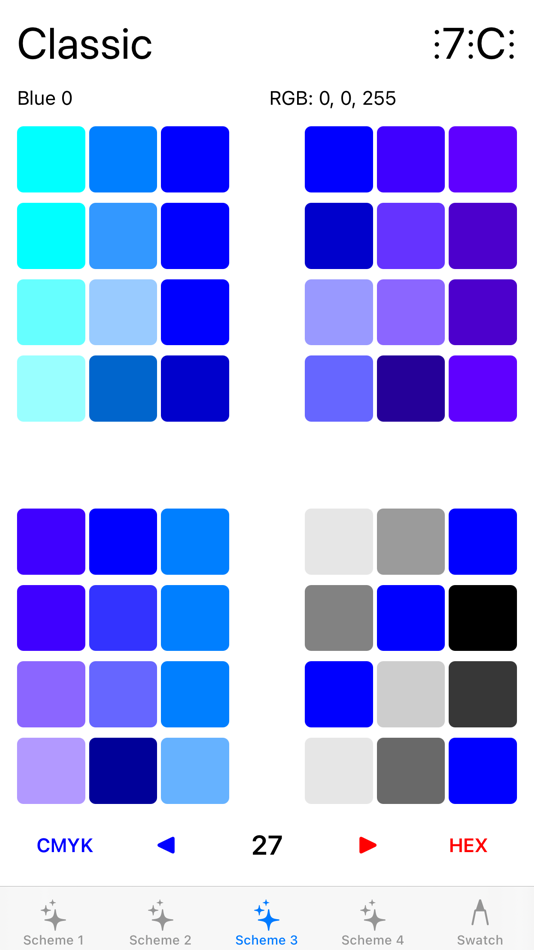 #7. Scheme Hue (iOS) 由: Roberto Antonio Campusano Acosta