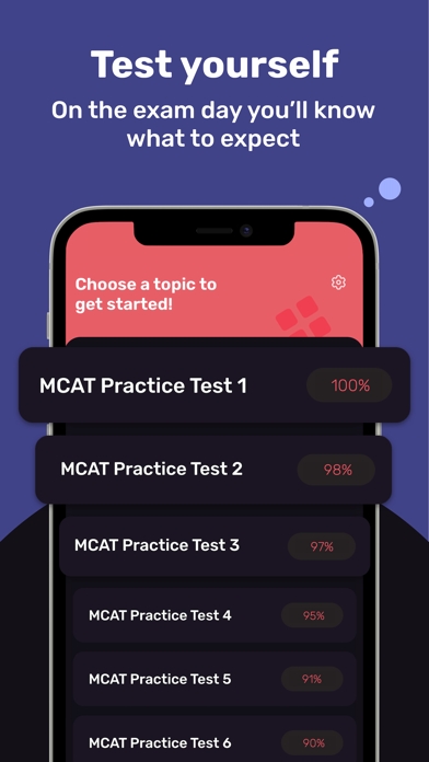 MCAT Exam Prep Tutor Screenshot