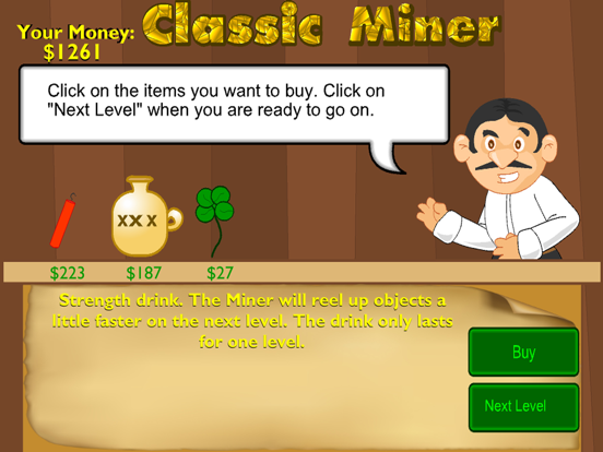 Classic Miner iPad app afbeelding 4