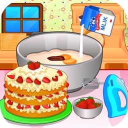 Cooking strawberry short cake